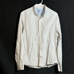 Relaxed Classics Mens Long Sleeve Button Shirt SZ M Preppy Casual